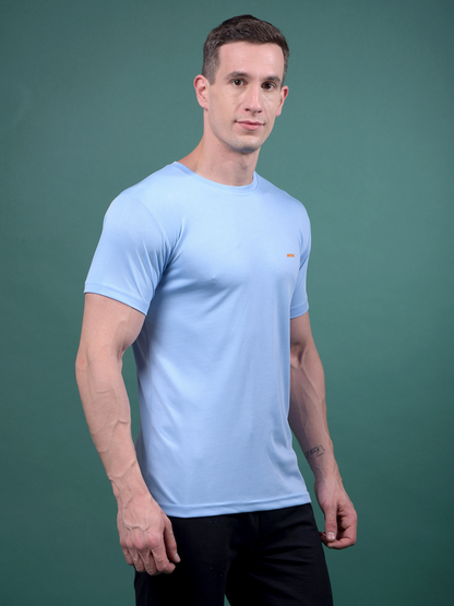 KEX Men’s Sports Half-Sleeve Solid T-Shirt – Quick Dry & Active Wear