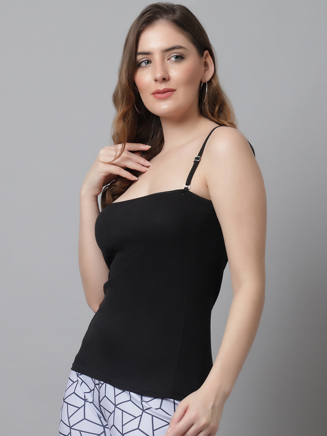 Kex Women Adjustable Camisole BlacK