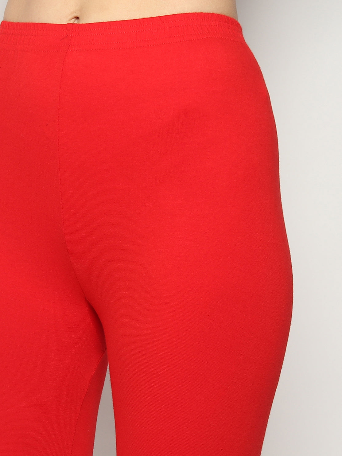 Kex Women Ankle Length Legging Red