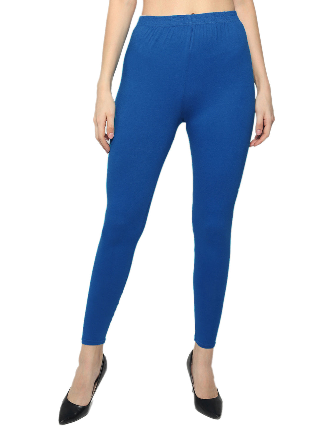 Kex Women Ankle Length Legging BLue