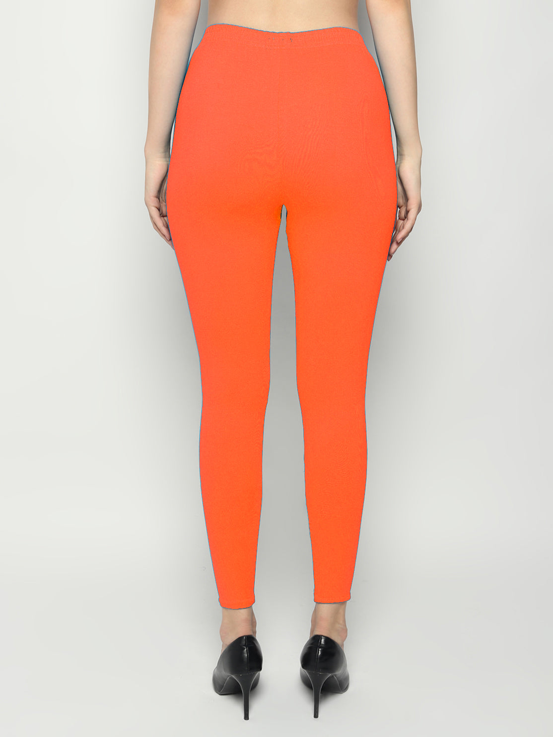 Kex Women Ankle Length Legging Orange