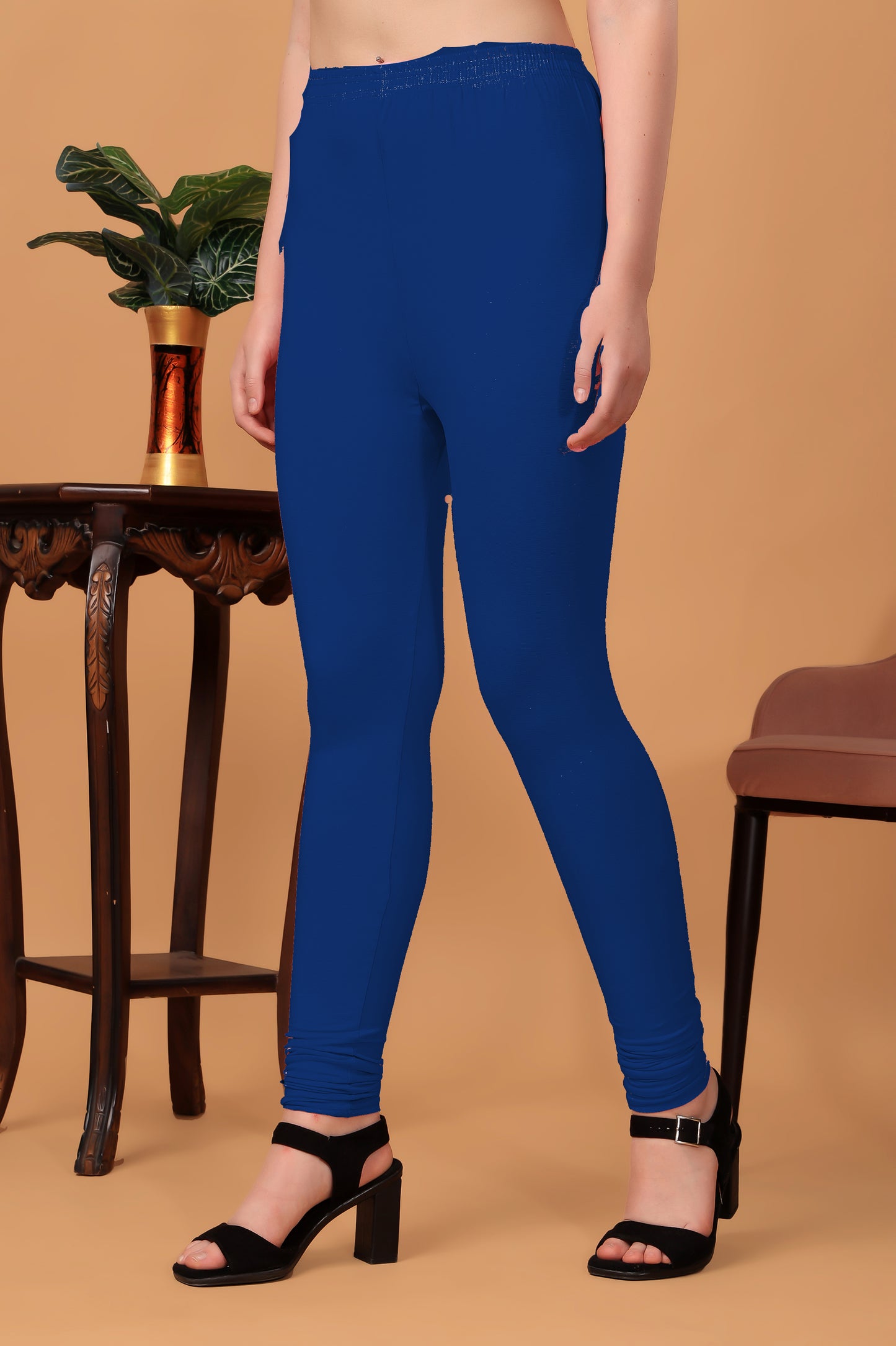 Kex Women Churidar Legging Blue