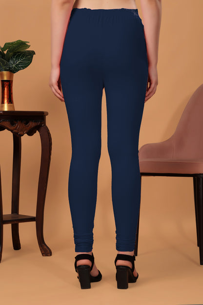 Kex Women Churidar Legging Navy Blue