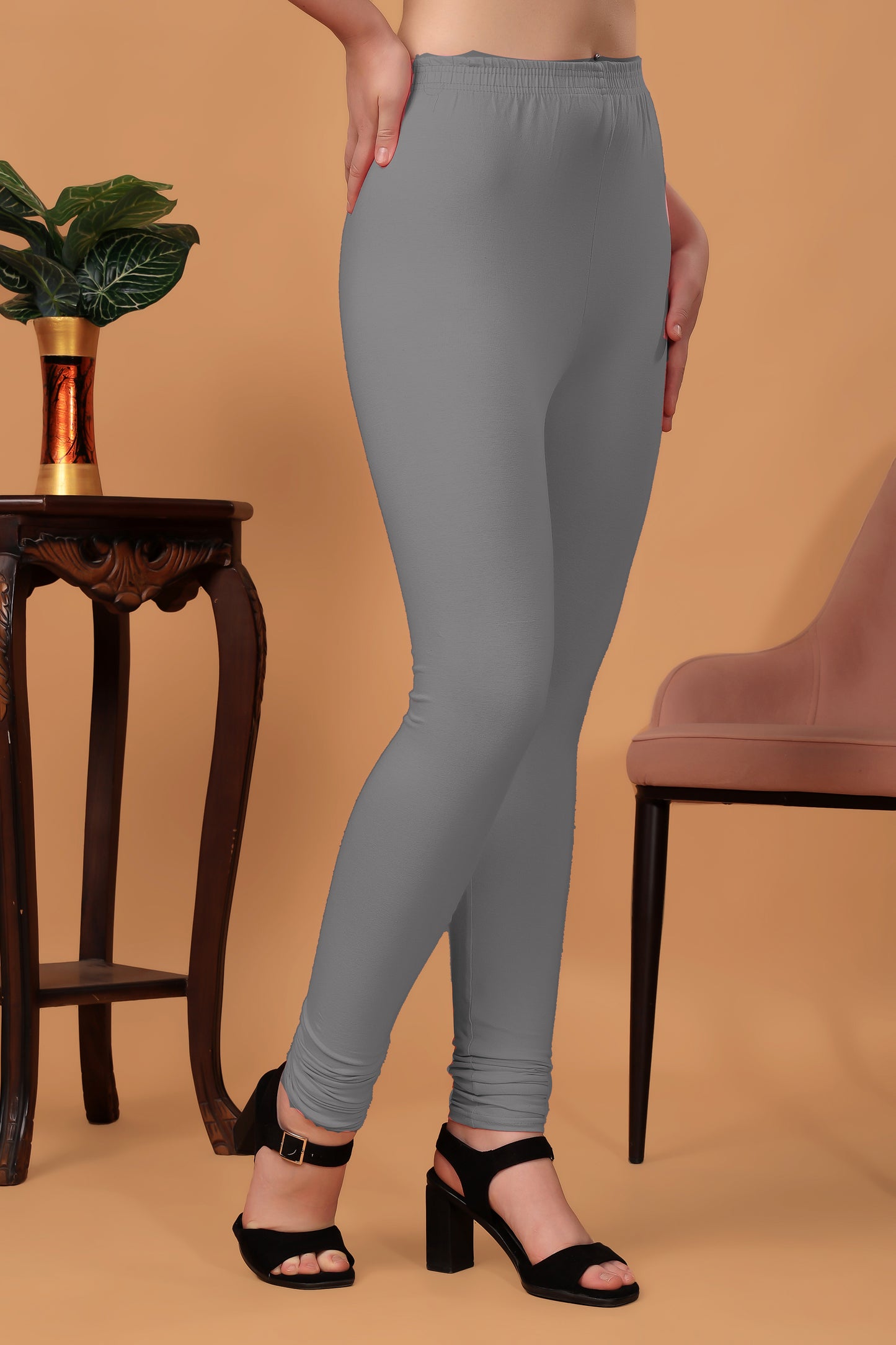 Kex Women Churidar Legging Grey