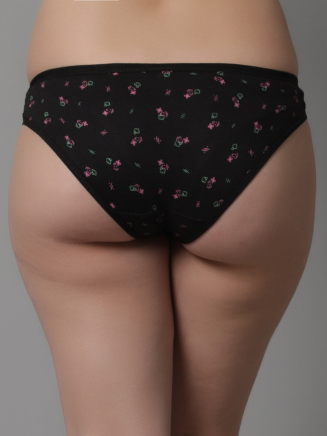 Kex Women Printed Panty Black