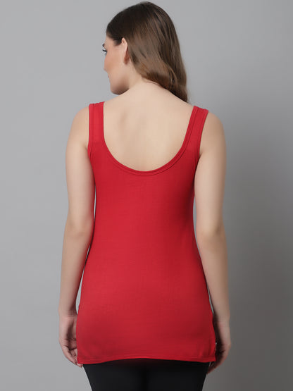 Kex Women Super Cotton Camisole Red