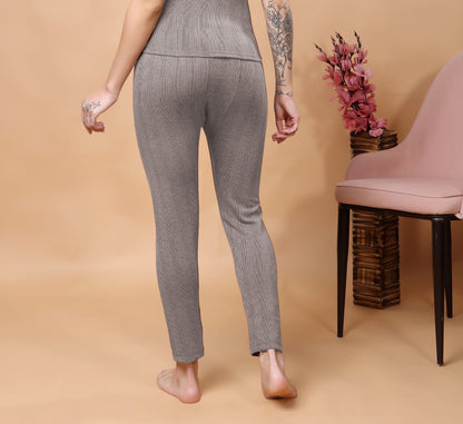 Kex Women Thermal Grey Lower